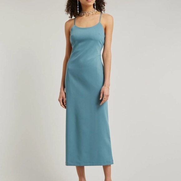 Paloma Wool Chain Cross-back Dress in Blue - Picture 5 of 11